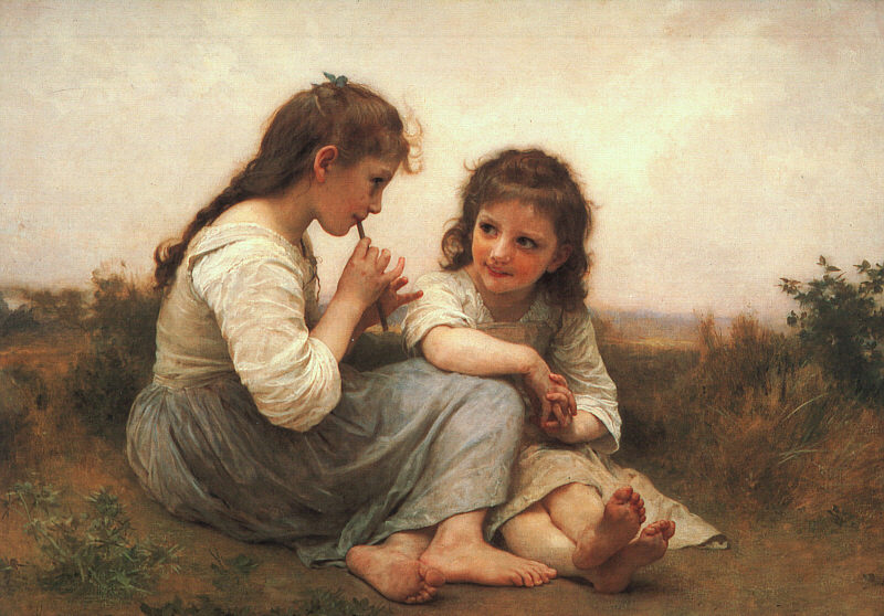 Two Girls (Childhood Idyll)