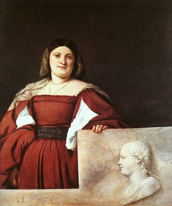 Portrait of a Woman called "La Schiavona"